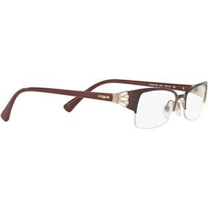 VOGUE VO 4014-B 5011 BURGUNDY WITH CRYSTALS EYEGLASSES FRAMES 50-18-135